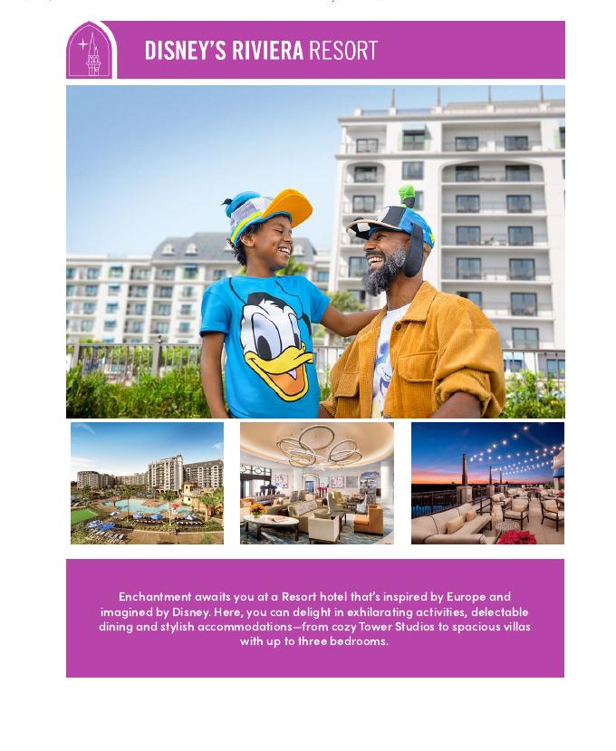 Disney's Riviera Resort brochure cover