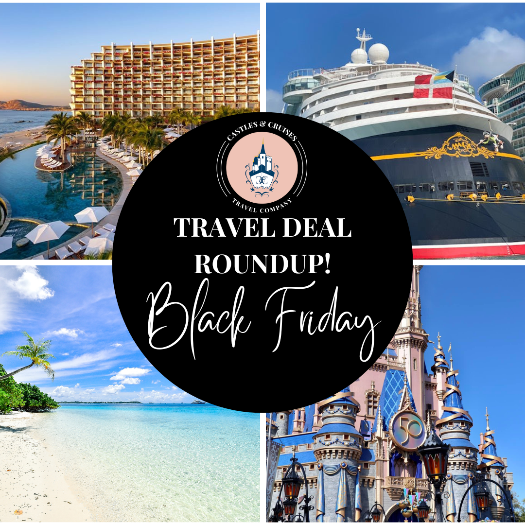 Black Friday Deals for Travel Castles and Cruises Travel Company